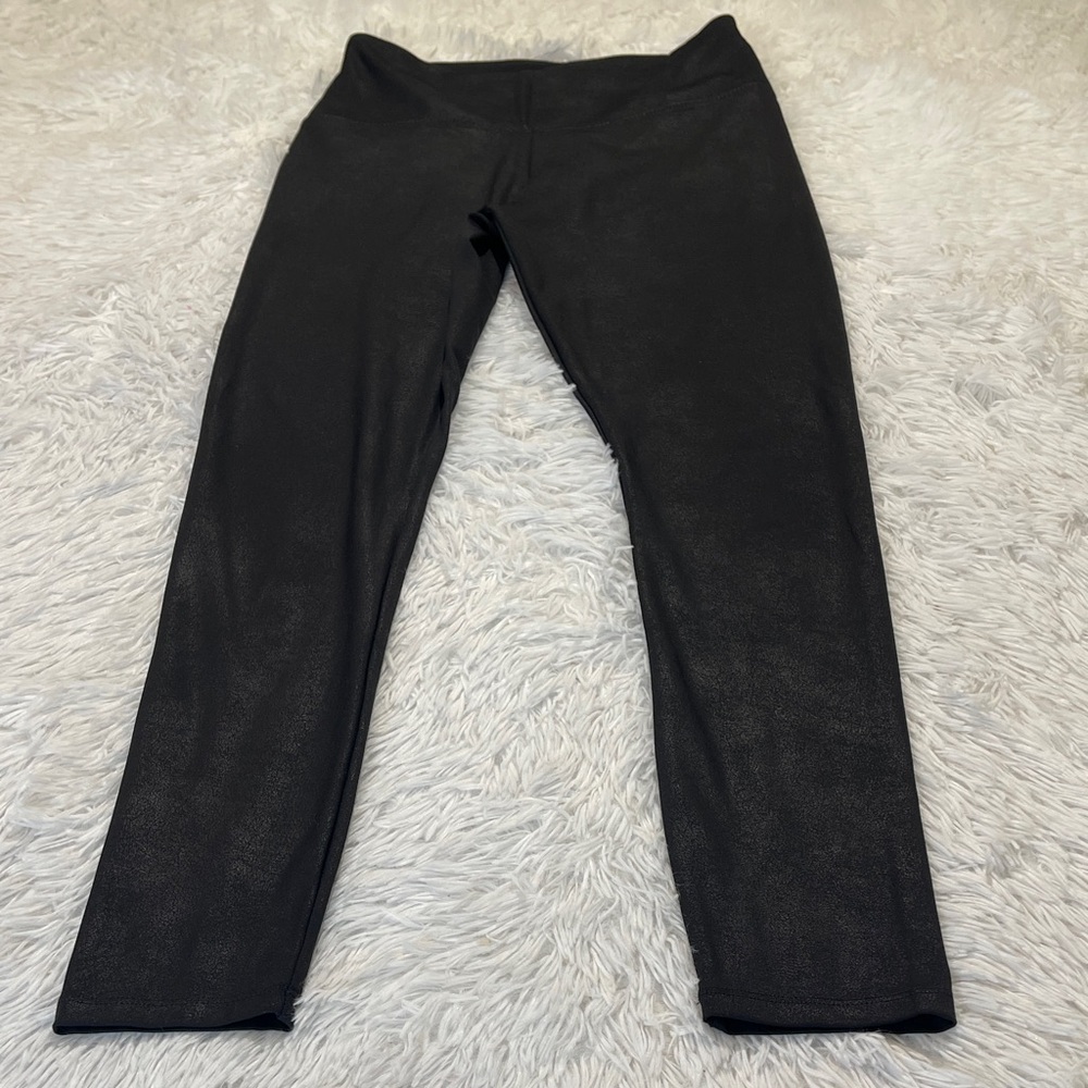 Simply Vera Vera Wang Black Leggings WOMENS SIZE M PULL ON